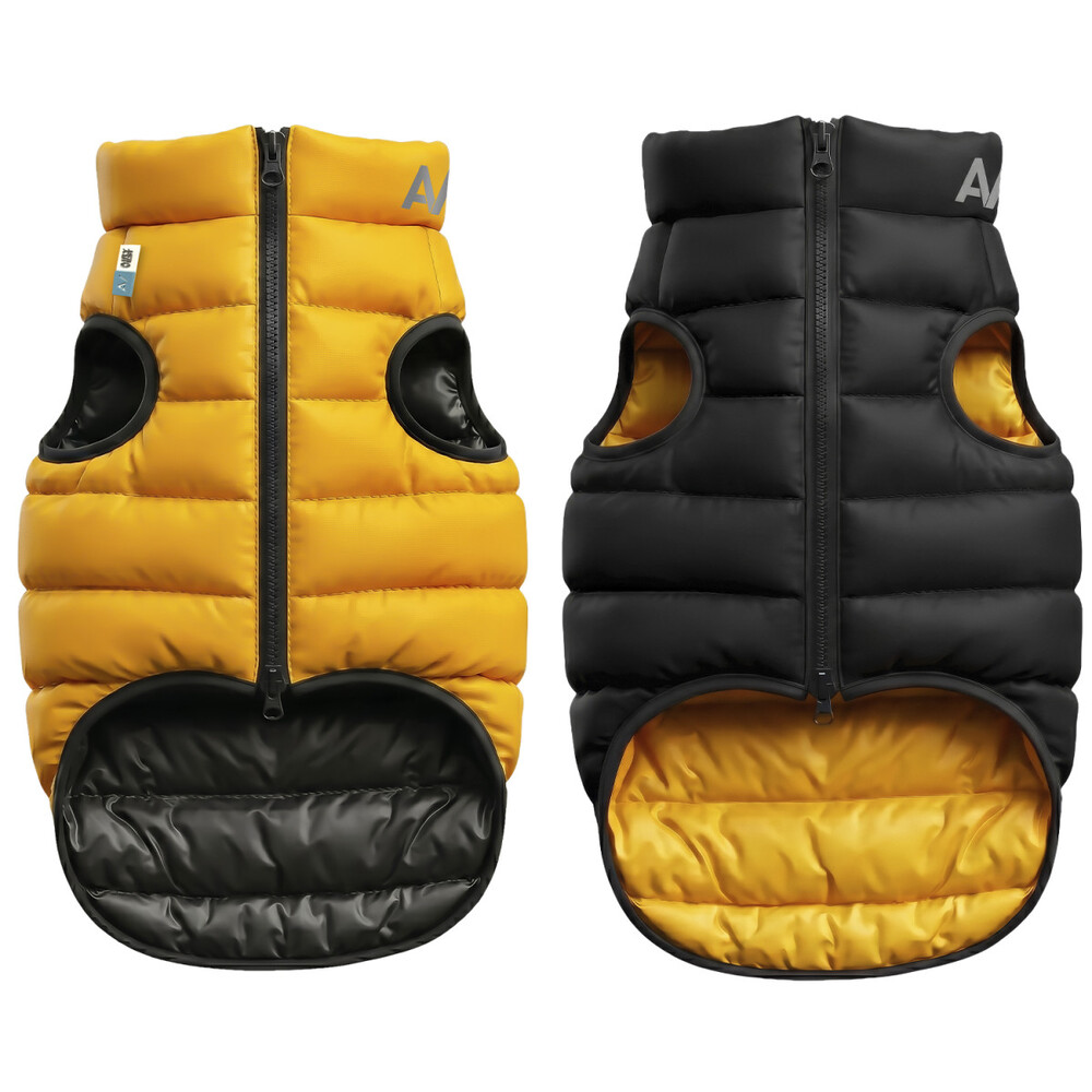 Куртка для собак Waudog AiryVest Двухсторонняя XS-25 - желто-черный