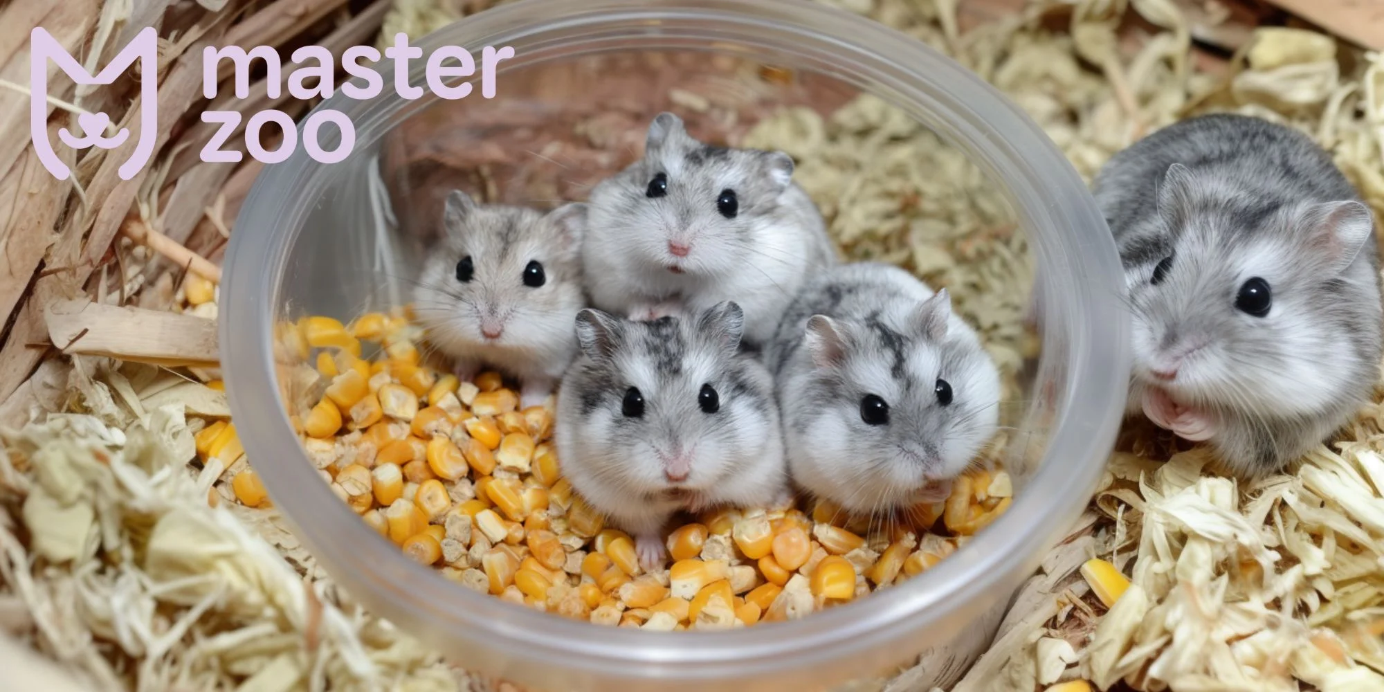 Забота хомячков о потомстве  | MasterZoo