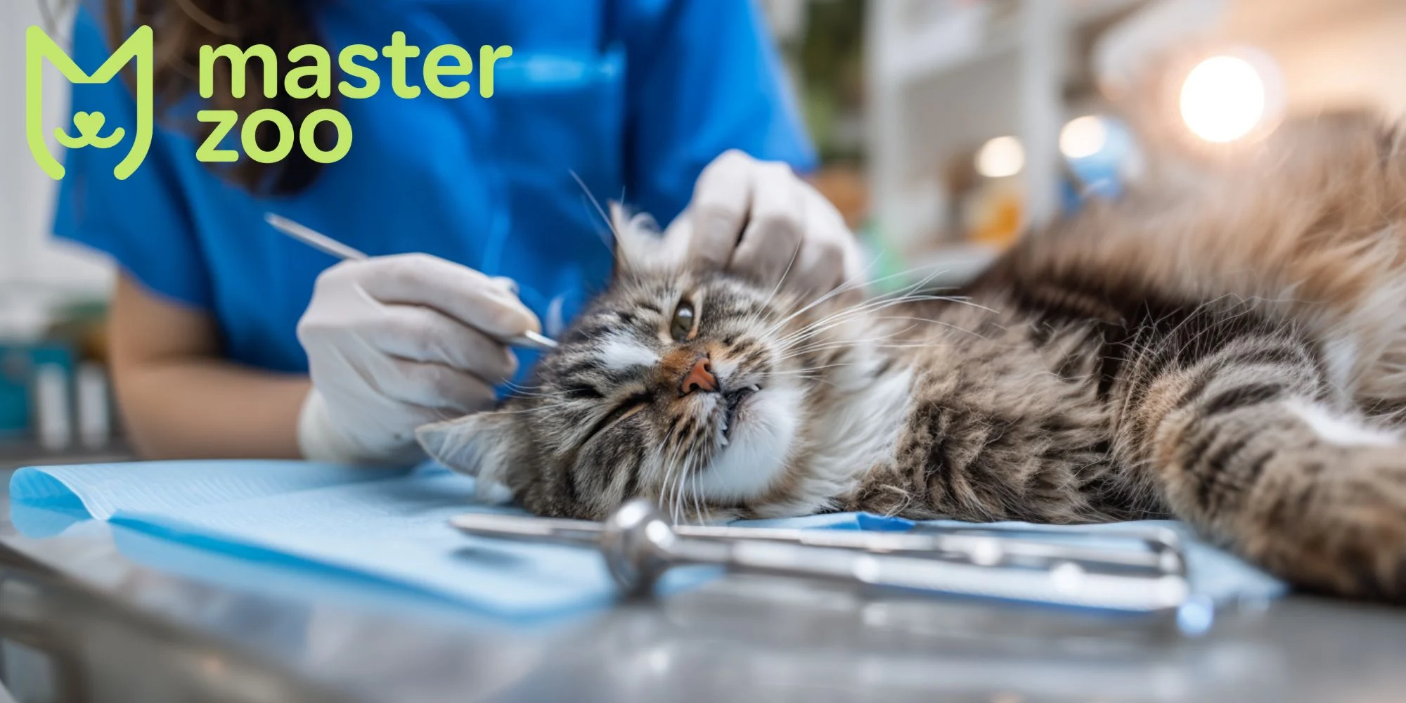 зубной налет у кота | MasterZoo