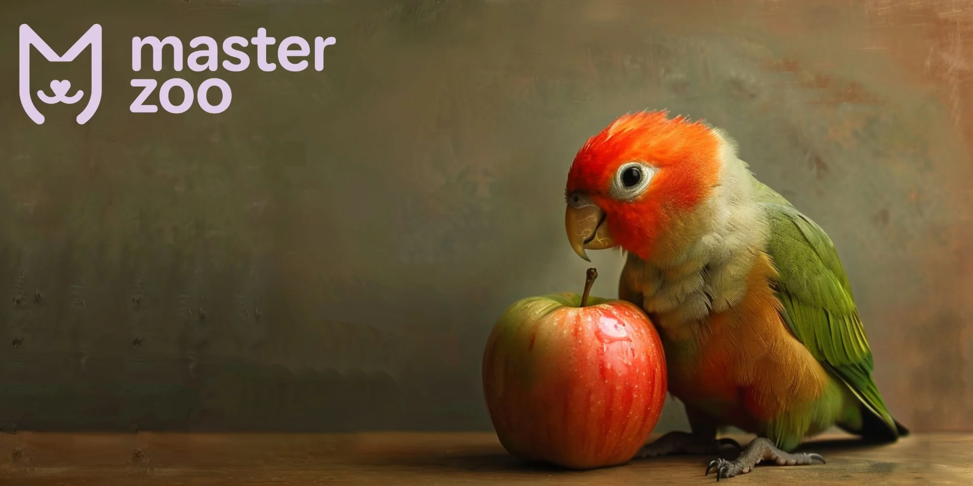 Особенности питания попугаев неразлучников |  MasterZoo