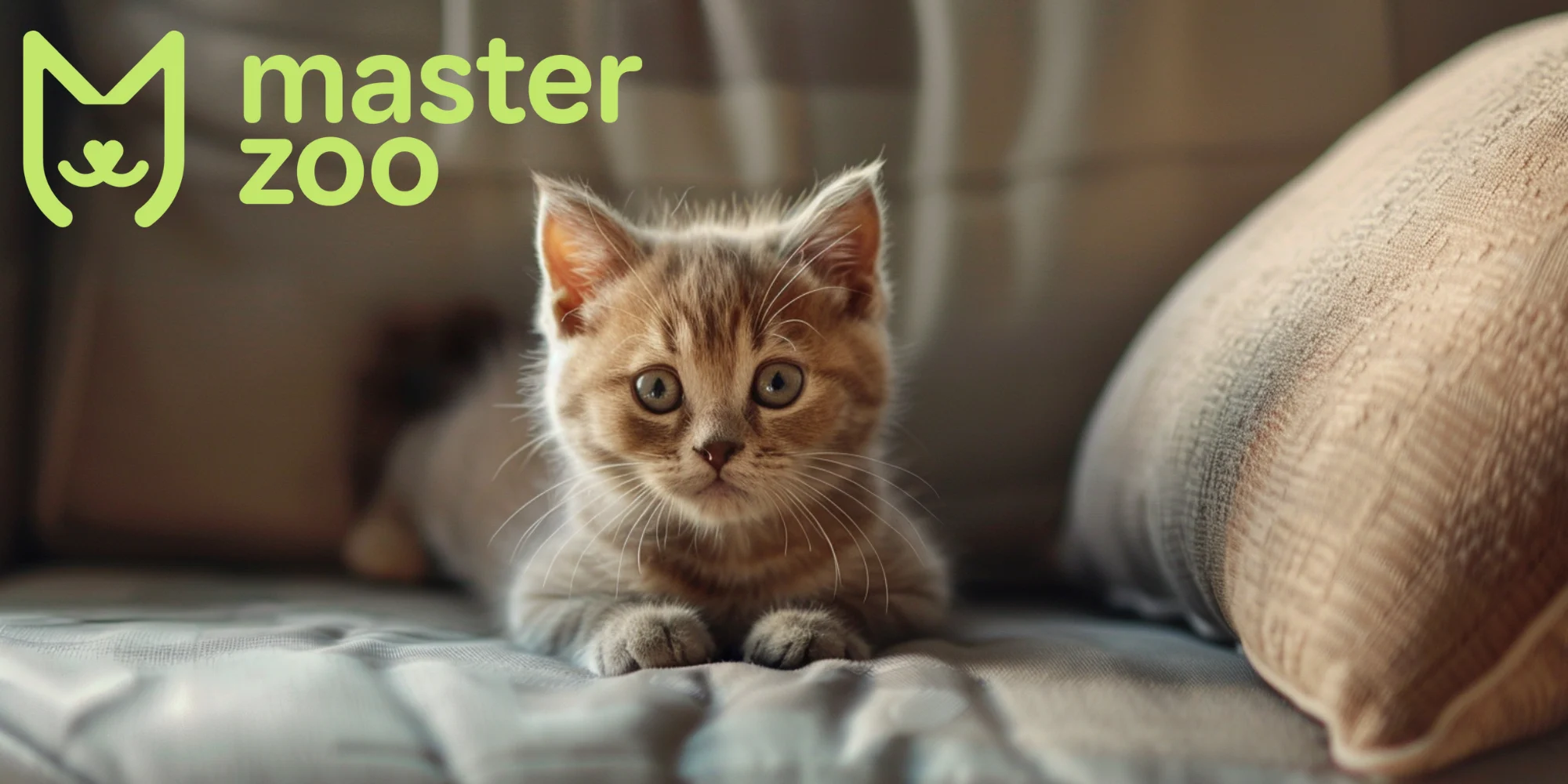 Кошеня на руках| Зоомагазин MasterZoo
