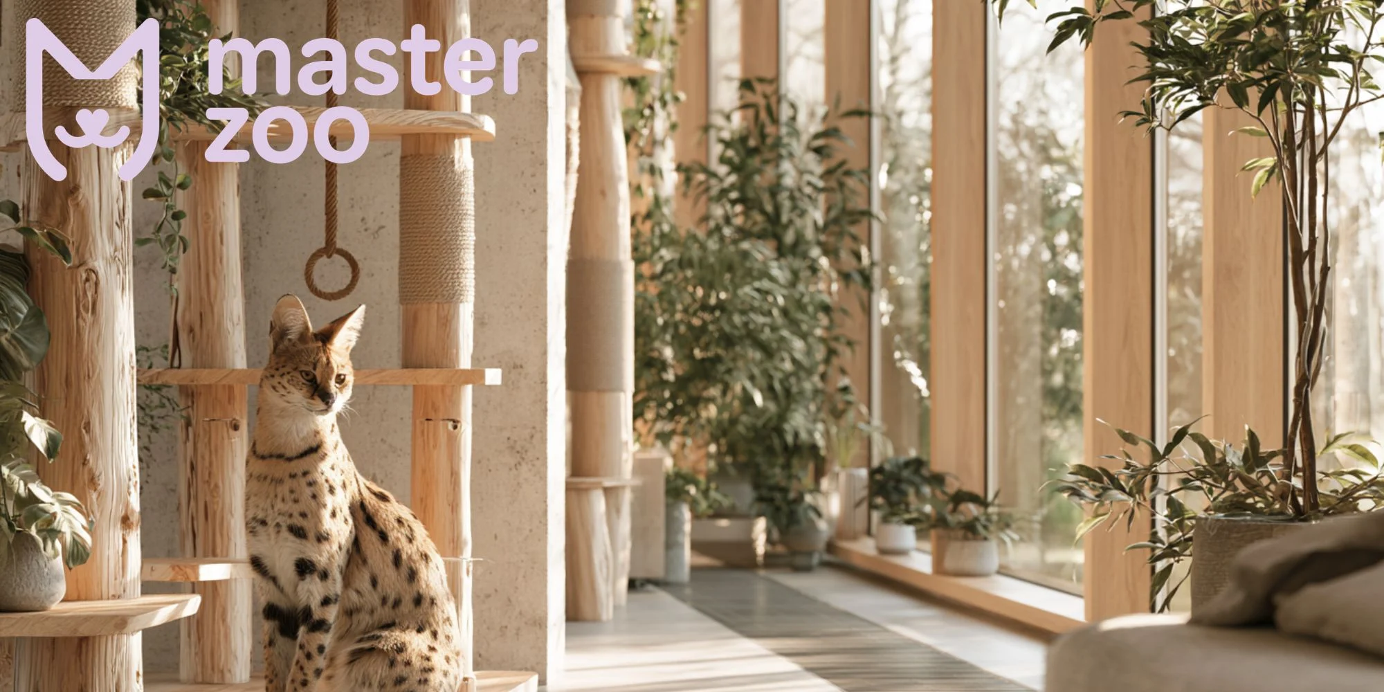 Правила догляду за сервалом | MasterZoo