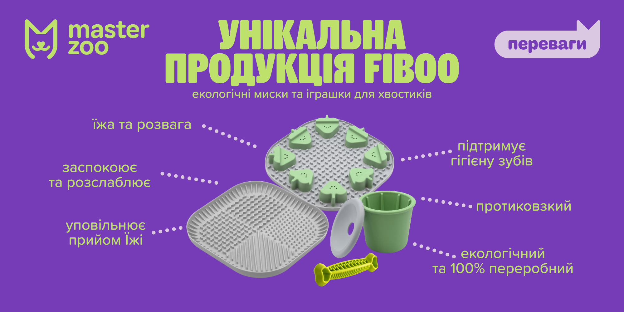 Fiboo інфографіка | MasterZoo