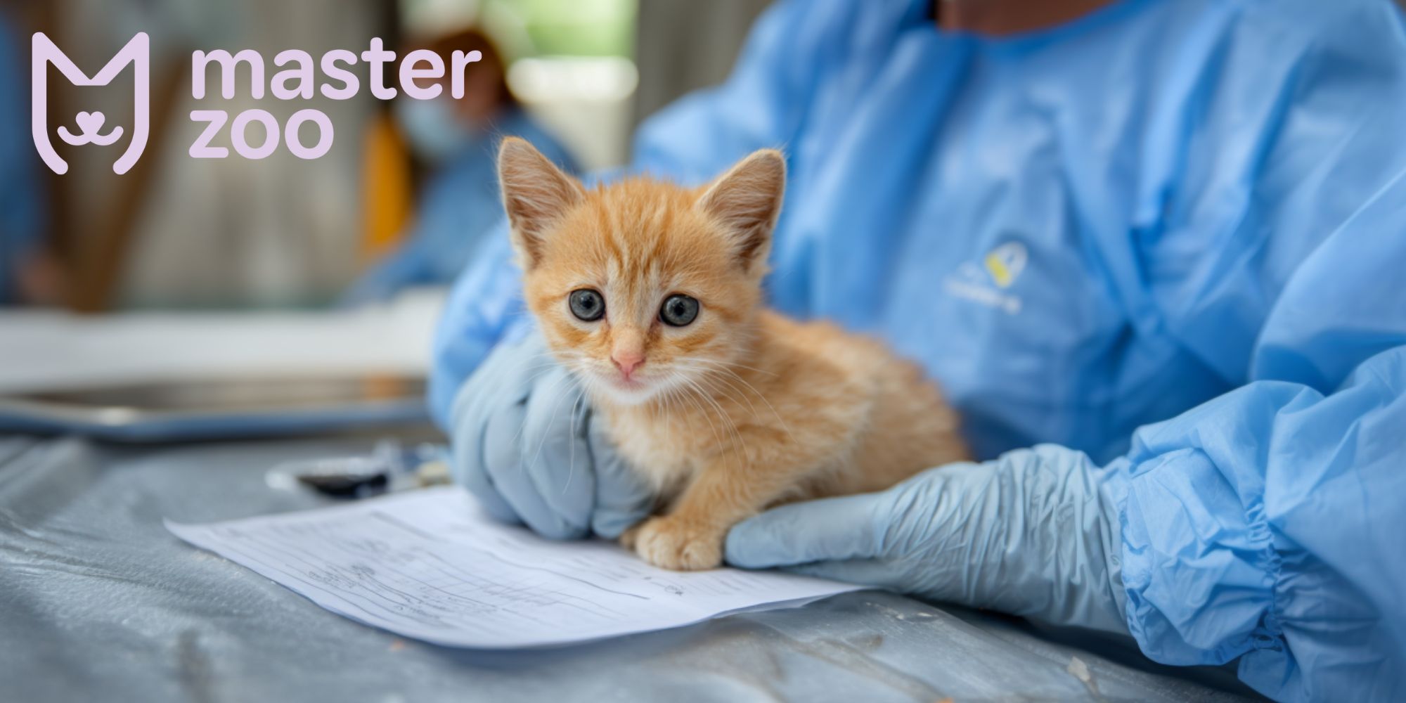 огляд у ветеринара кошеняти | MasterZoo