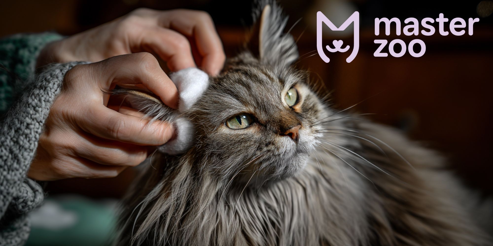 уход за ушами мейн-куна | MasterZoo