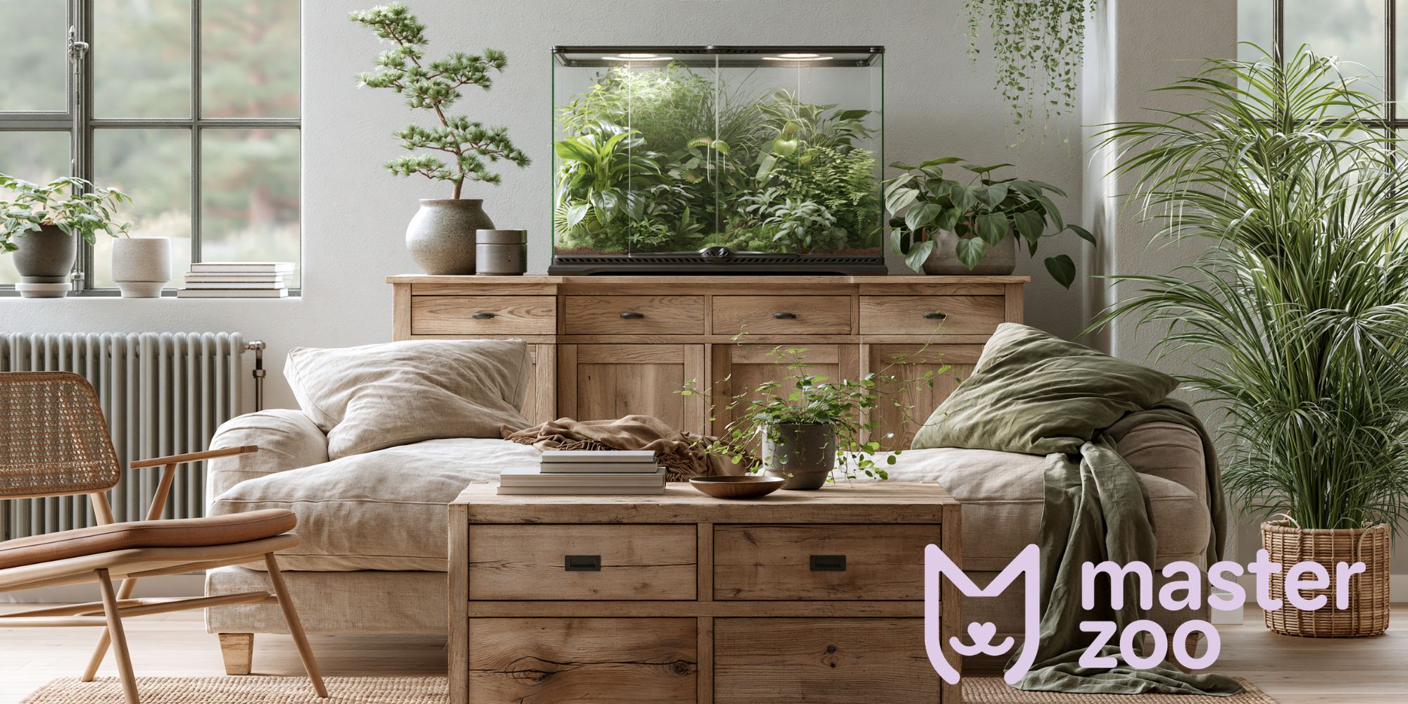 Особливості конструкції й комплектуючі тераріумів Exo Terra | MasterZoo