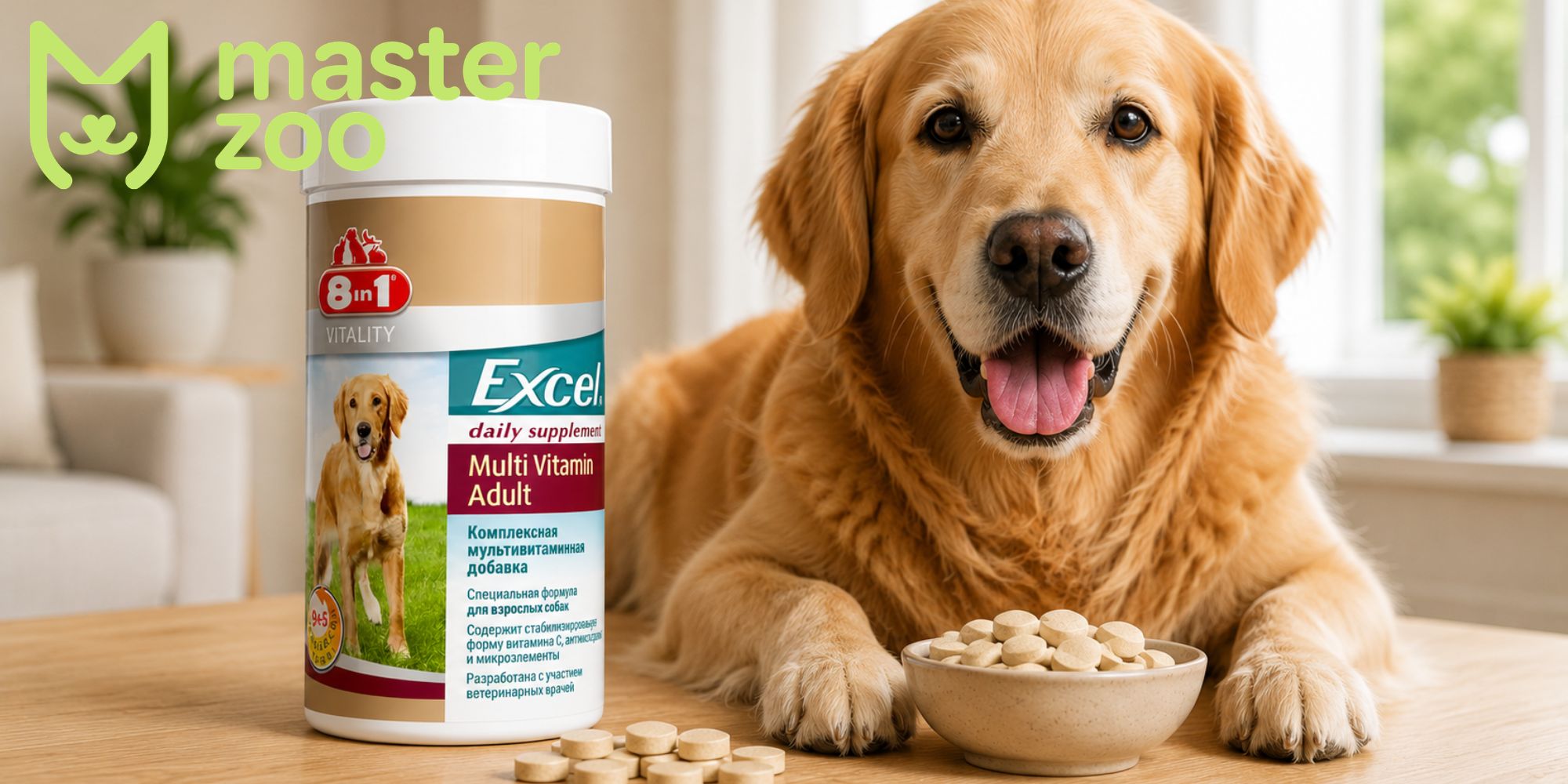 8in1 Excel Multivitamin Adult| MasterZoo