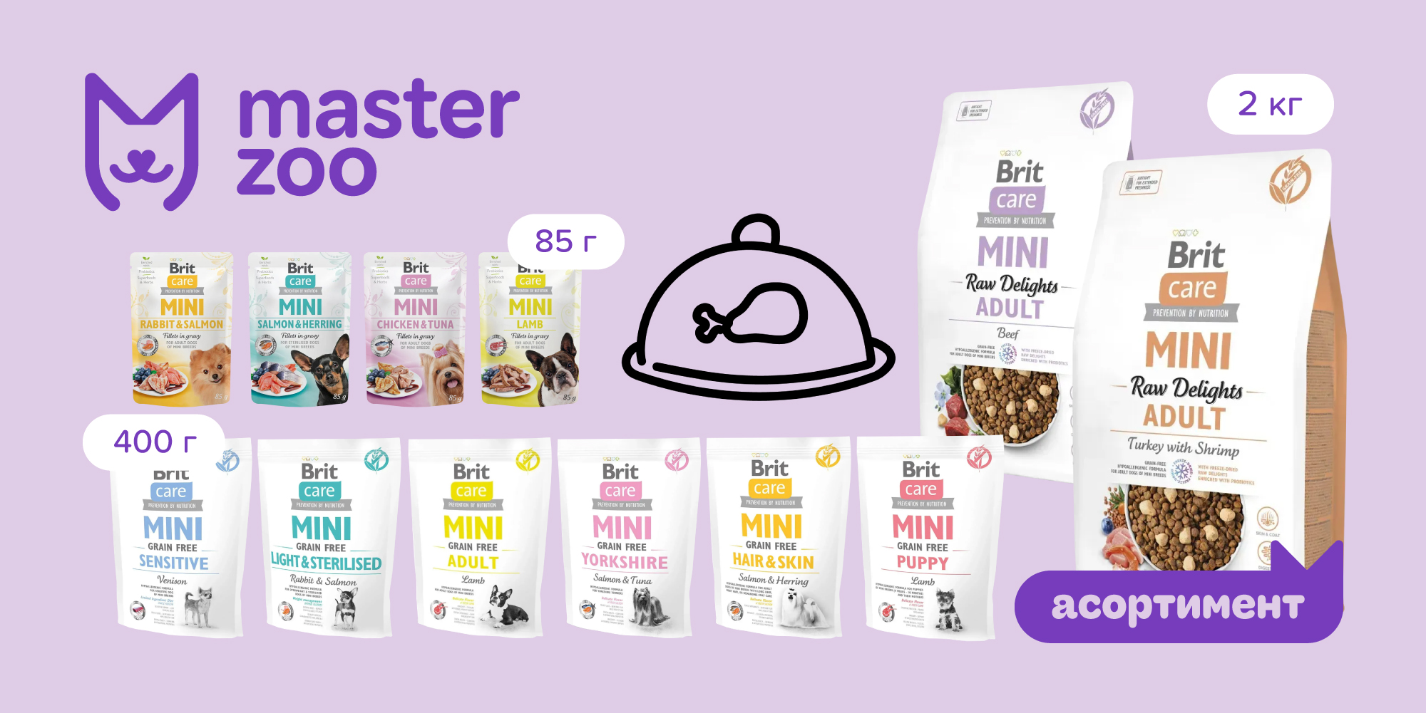 асортимент Brit Care Mini | MasterZoo