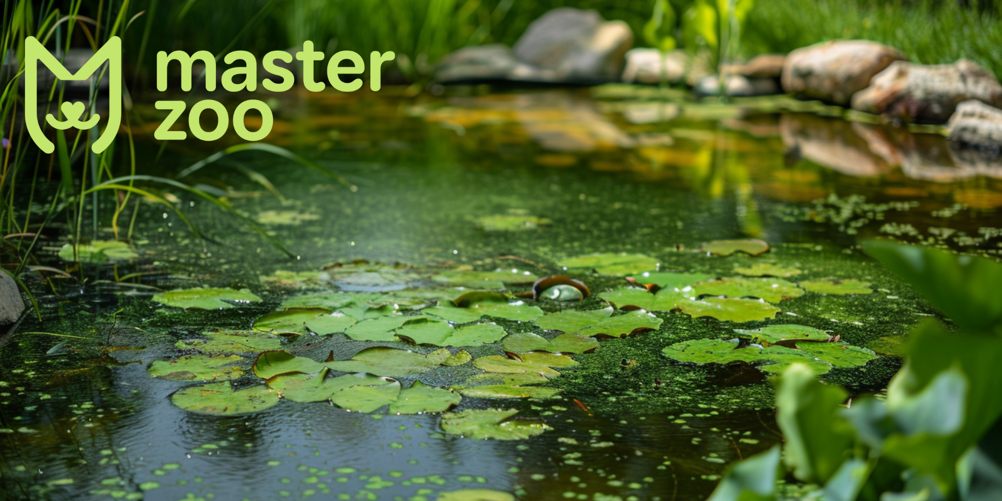 Водорості у ставку: що робити і як вивести | Зоомагазин MasterZoo