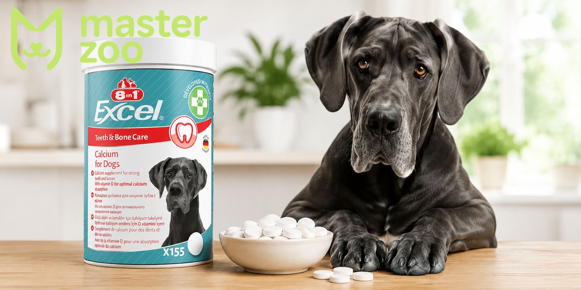 8in1 Excel Calcium | MasterZoo
