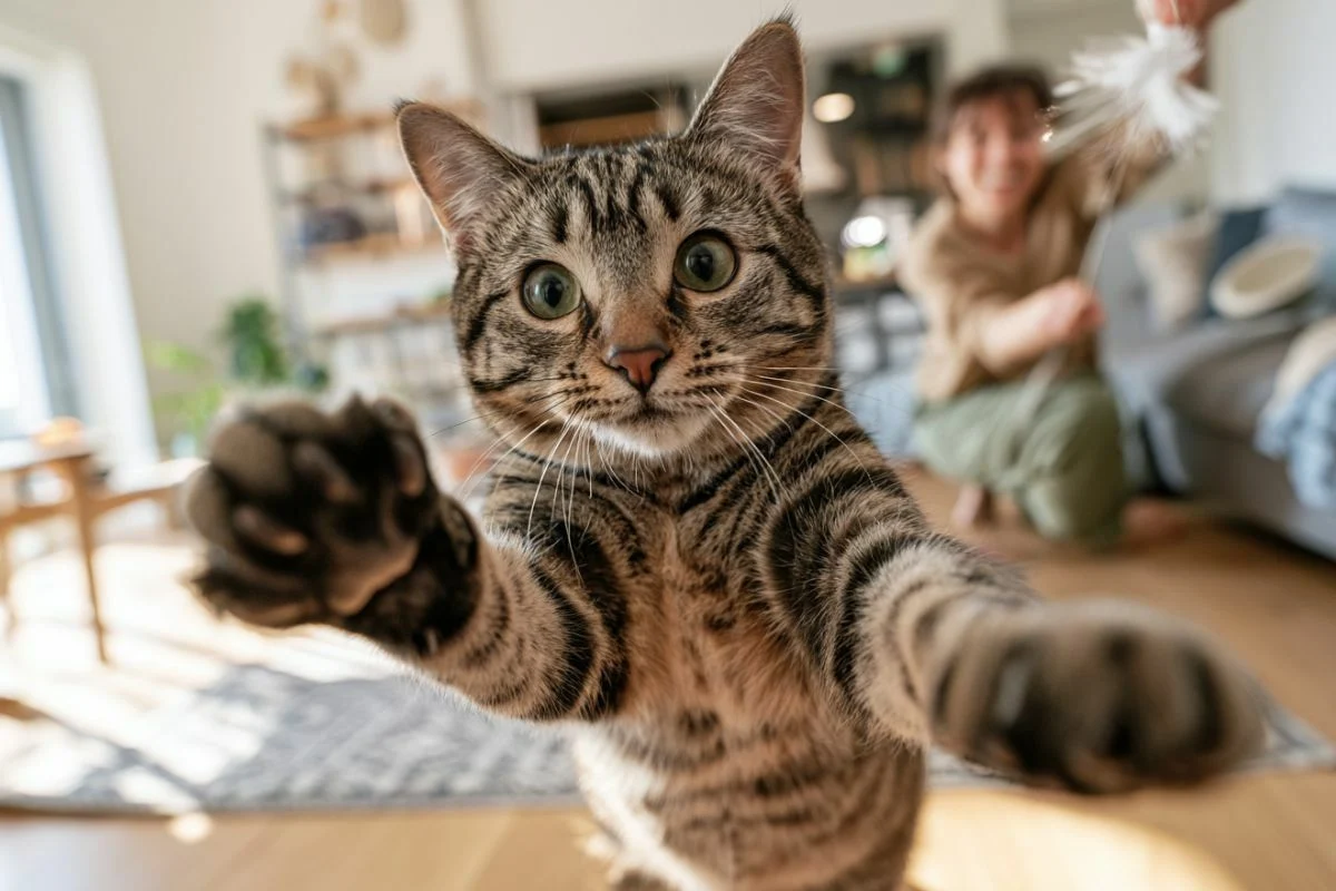 Як відучити кота кусатися?