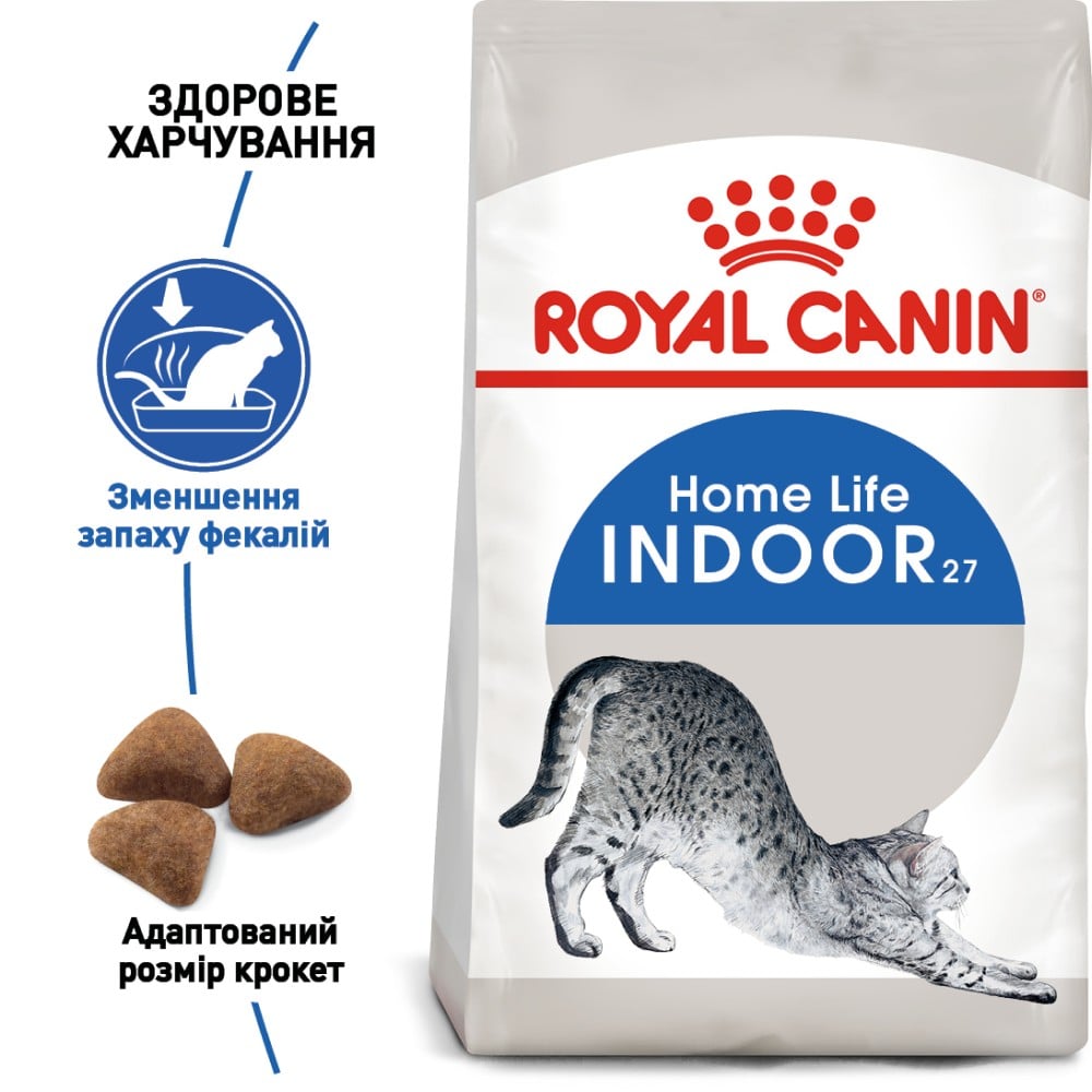 Сухий корм для котів Royal Canin Indoor 27 4 кг + Іграшка-диспенсер для ласощів