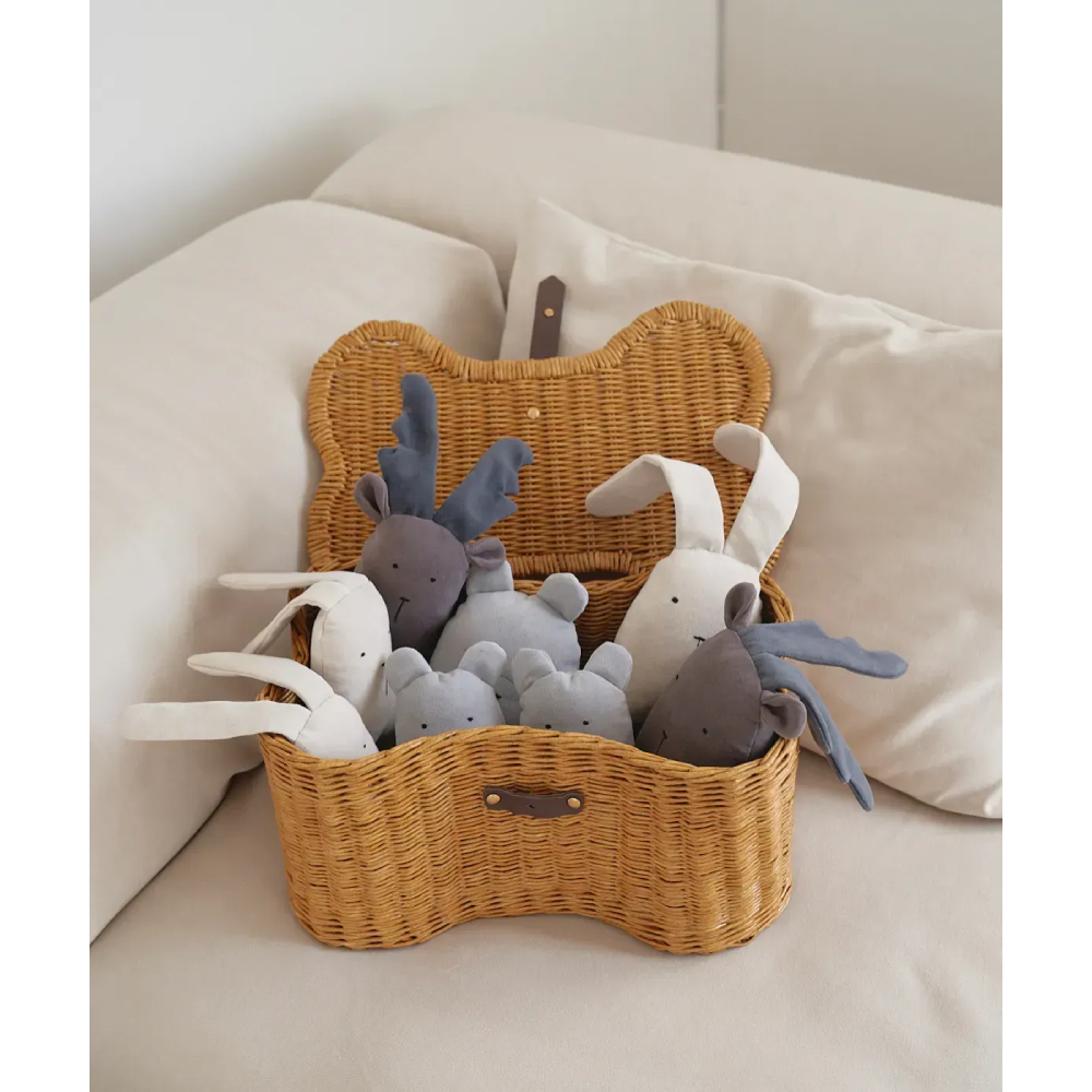 Корзина для іграшок собак CHOUCHOU 40х20х25 см - коричневий Корзина для іграшок собак CHOUCHOU 40х20х25 см - коричневий