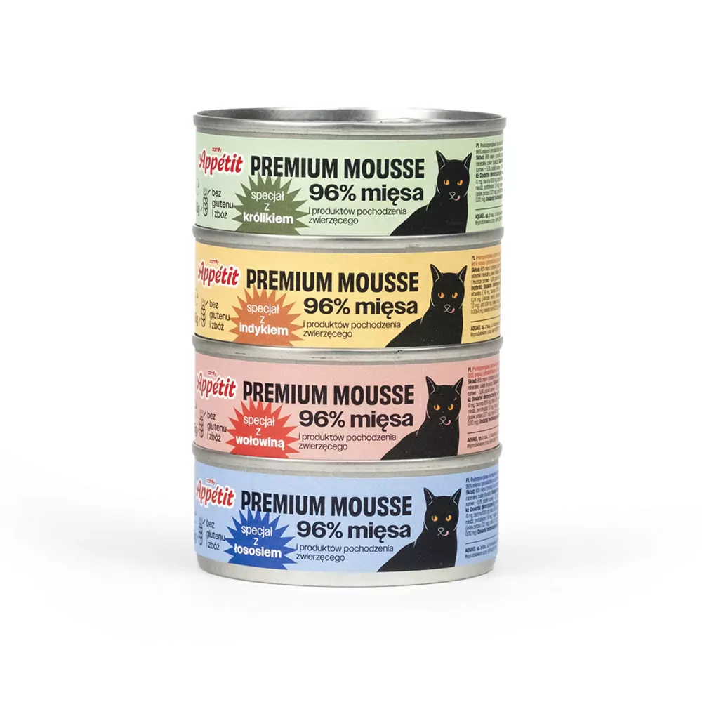 Вологий корм для котів Comfy Appetit Premium Mousse 85 г - ягня Вологий корм для котів Comfy Appetit Premium Mousse 85 г - ягня