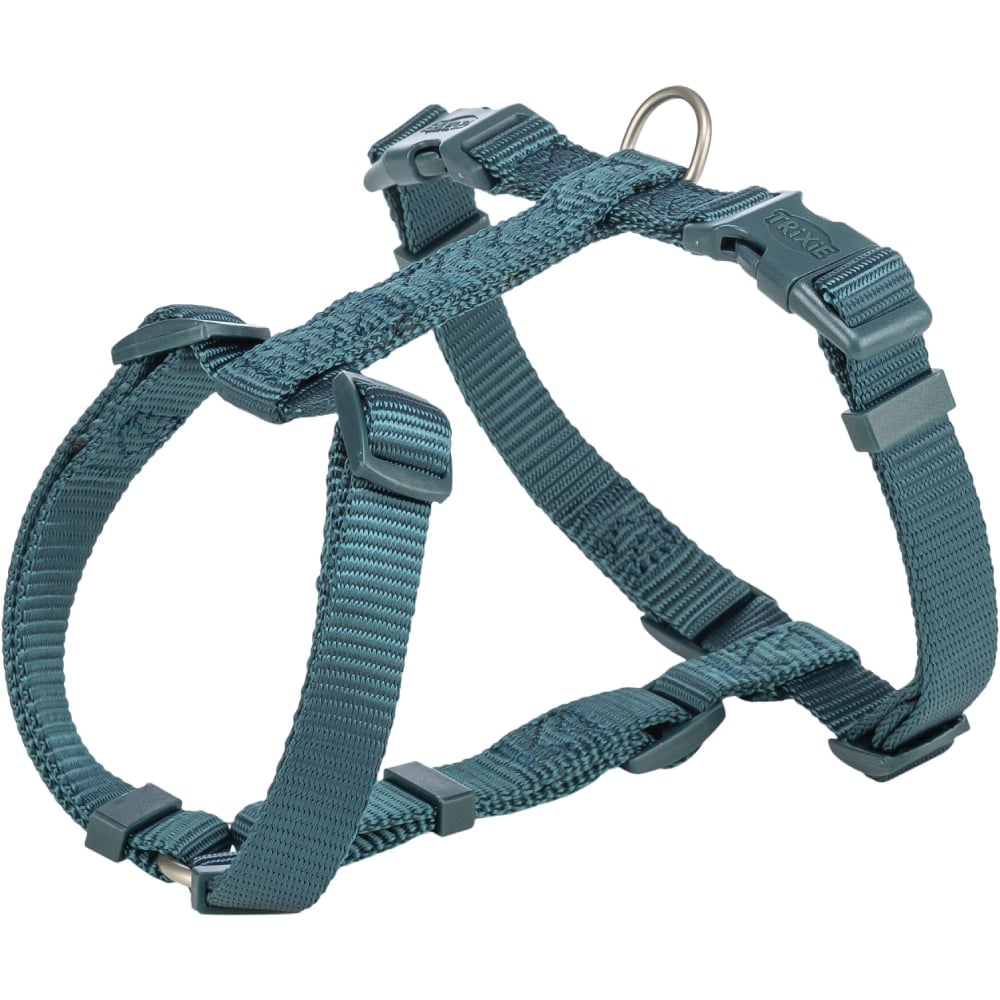 Шлейка для собак Trixie Premium H-harness XXS–XS – сине-зеленый Шлейка для собак Trixie Premium H-harness XXS–XS – сине-зеленый
