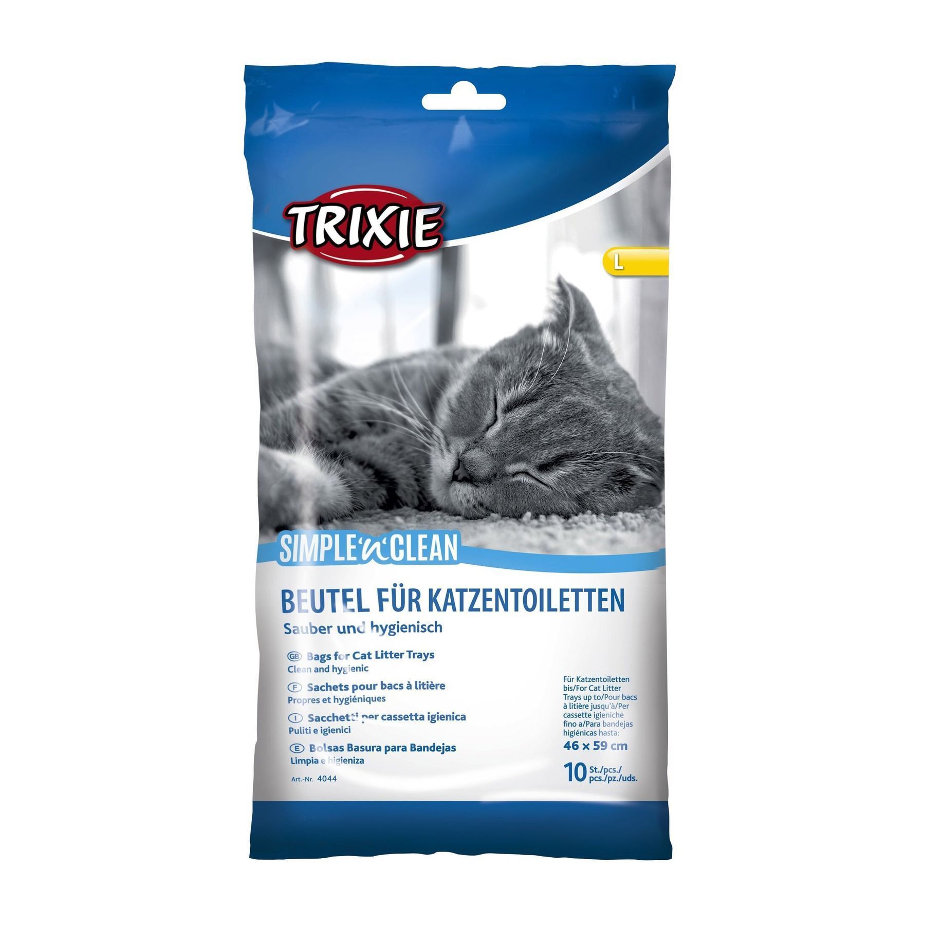 Trixie Simple'n'Clean пакеты уборочные для кошачьего туалета размер L/10 шт