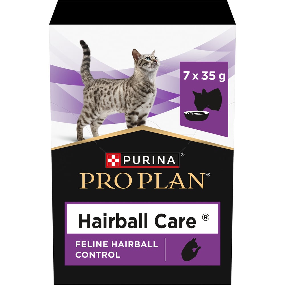 Ветеринарная добавка Pro Plan Hairball Care для выведения шерсти кошек 7 шт х 35 г Ветеринарная добавка Pro Plan Hairball Care для выведения шерсти кошек 7 шт х 35 г