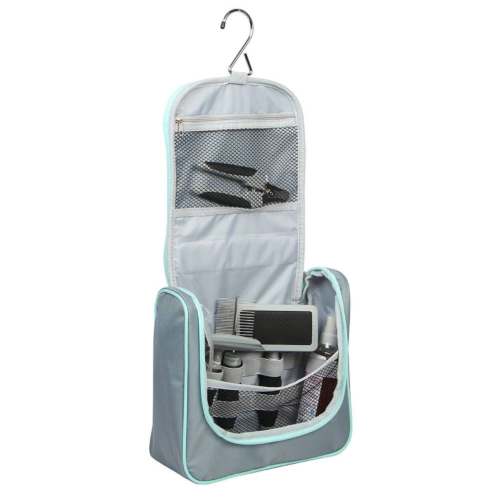 Сумка-органайзер для собак Pet Fun Groom 28х9х24,5 см - серый