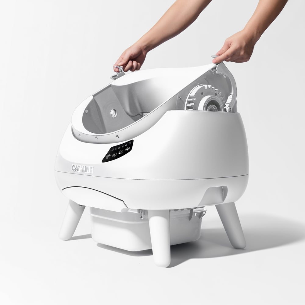 Смарт-лоток для кошек Catlink Scooper Open-X 58,5х53,4х59,2 см – белый Смарт-лоток для кошек Catlink Scooper Open-X 58,5х53,4х59,2 см – белый
