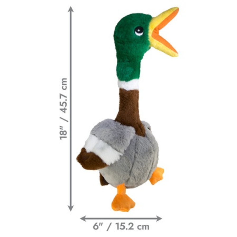 Игрушка для собак Kong Shakers Honkers Утка 45,7х15,2 см – разноцветный