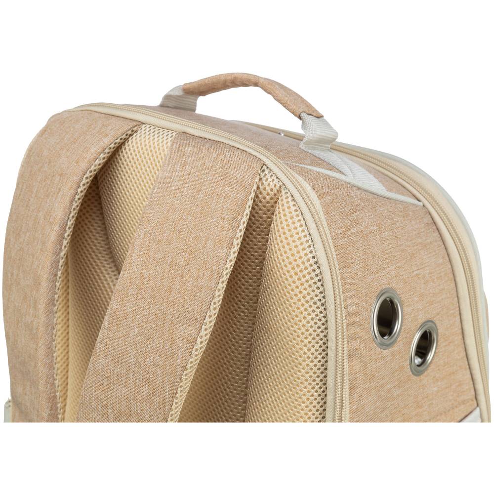 Рюкзак-переноска для собак Trixie Willow 38х25х45 см – бежевый Рюкзак-переноска для собак Trixie Willow 38х25х45 см – бежевый