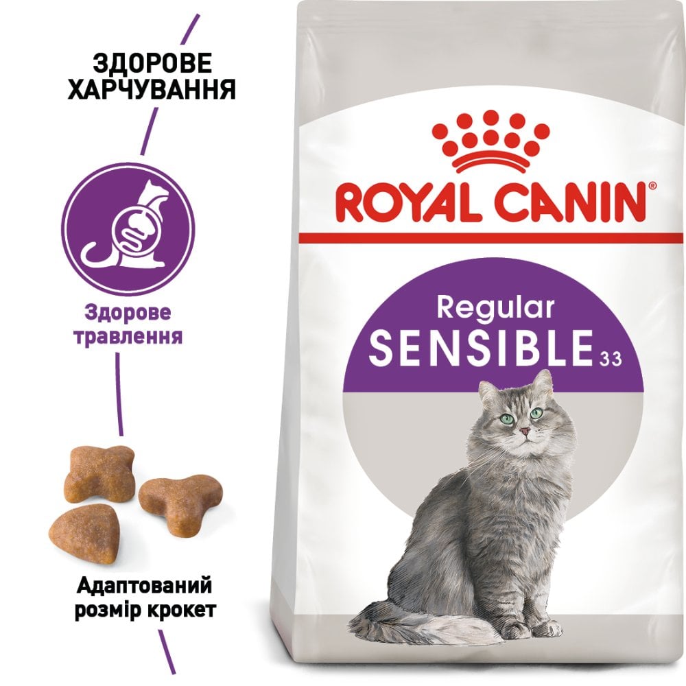 Сухий корм для котів Royal Canin Sensible 33 4 кг + Іграшка-диспенсер для ласощів