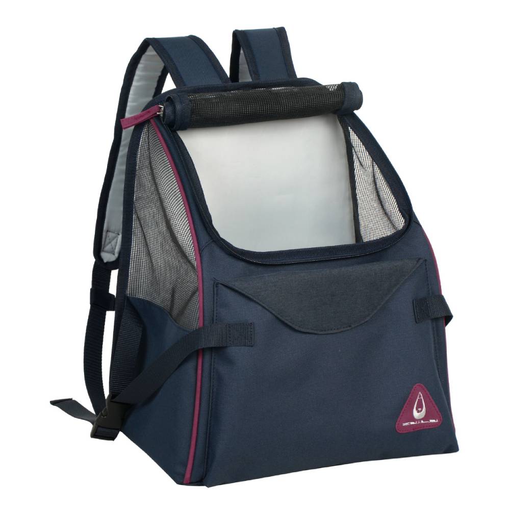 Сумка-переноска для собак Pet Fun Paros M 39,5х21х34 см - синий