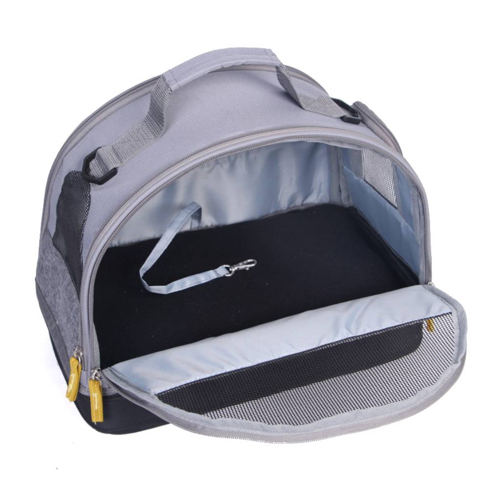 Сумка-переноска для собак Pet Fun Maluku S 35х21х27,5 см - серый