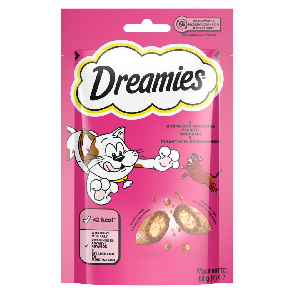 Ласощі для котів Dreamies 60 г - яловичина Ласощі для котів Dreamies 60 г - яловичина