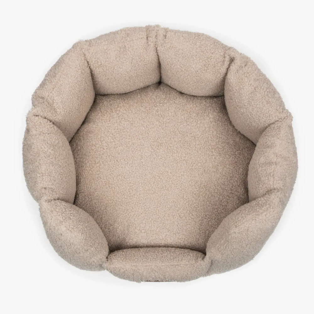 Лежак для собак CHOUCHOU Shell Teddy XS 50х55 см - бежевий Лежак для собак CHOUCHOU Shell Teddy XS 50х55 см - бежевий
