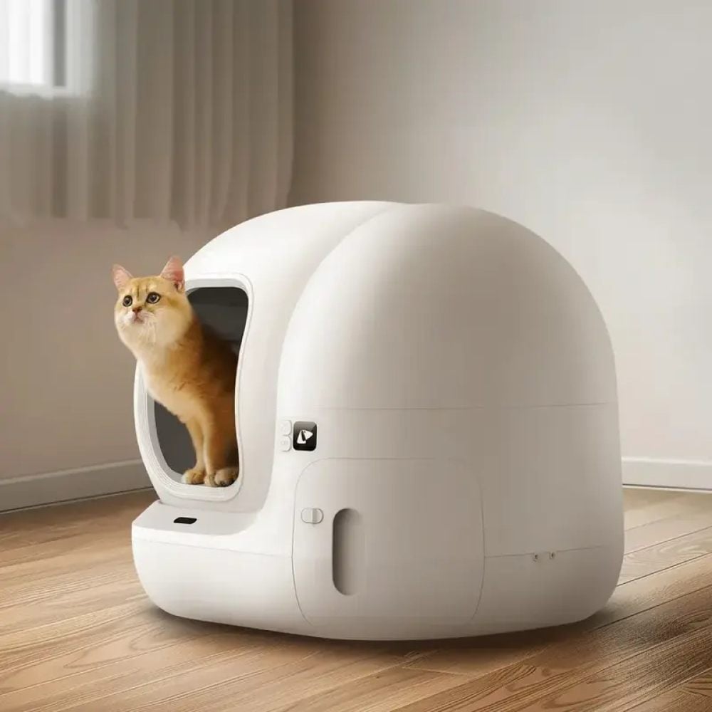 Смарт-туалет для кошек Petkit Pura Max 2 Self-Cleaning P9902 - белый Смарт-туалет для кошек Petkit Pura Max 2 Self-Cleaning P9902 - белый