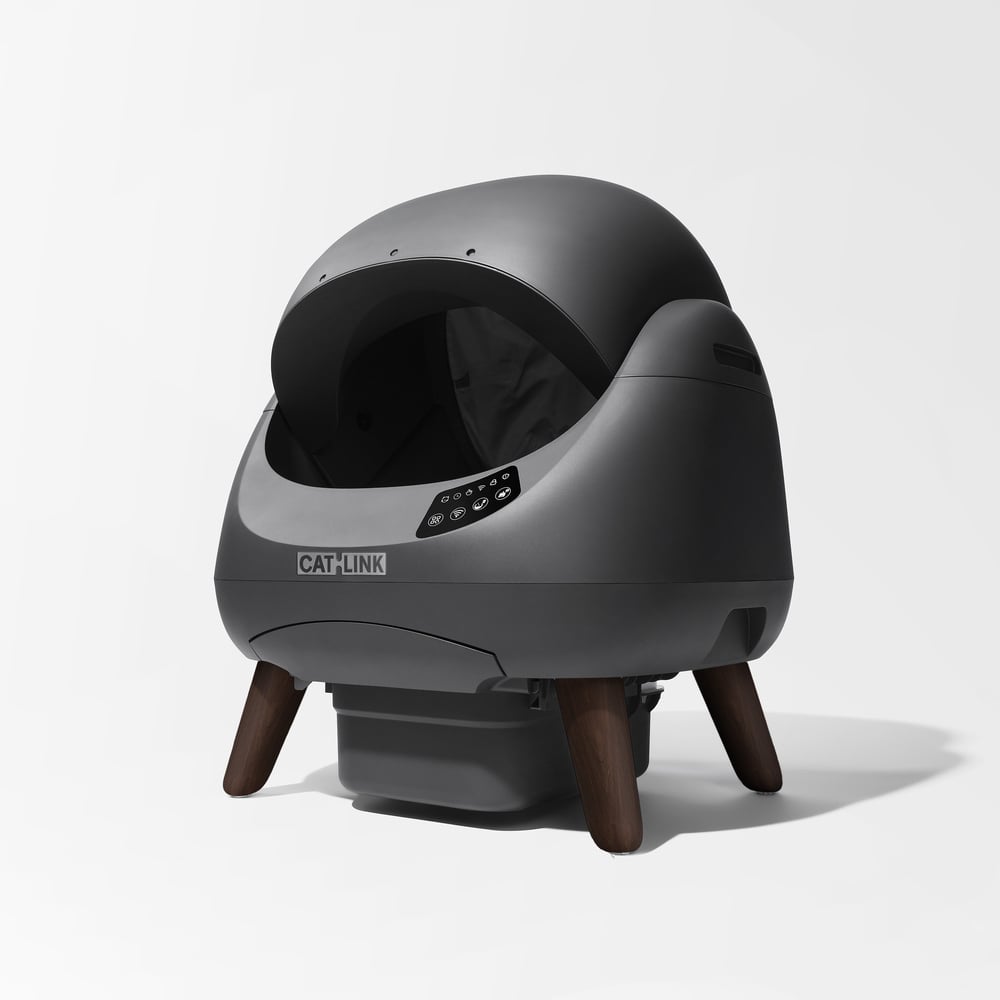 Смарт-лоток для котів Catlink Scooper Open-X 58,5х53,4х59,2 см - чорний Смарт-лоток для котів Catlink Scooper Open-X 58,5х53,4х59,2 см - чорний