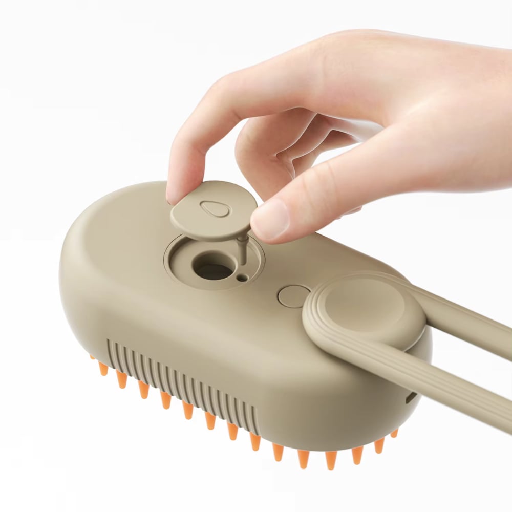 Щітка масажна для котів Me&Pet 12х4,5х6,5 см - колір в асортименті