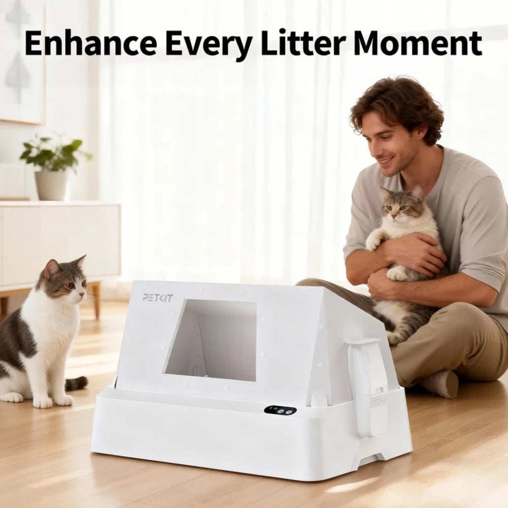 Крышка для кошачьего смарт-туалета Petkit P99051 - белый Крышка для кошачьего смарт-туалета Petkit P99051 - белый