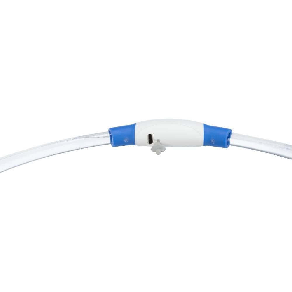 Ошейник для собак Trixie Flash Light Ring USB S-M - синий