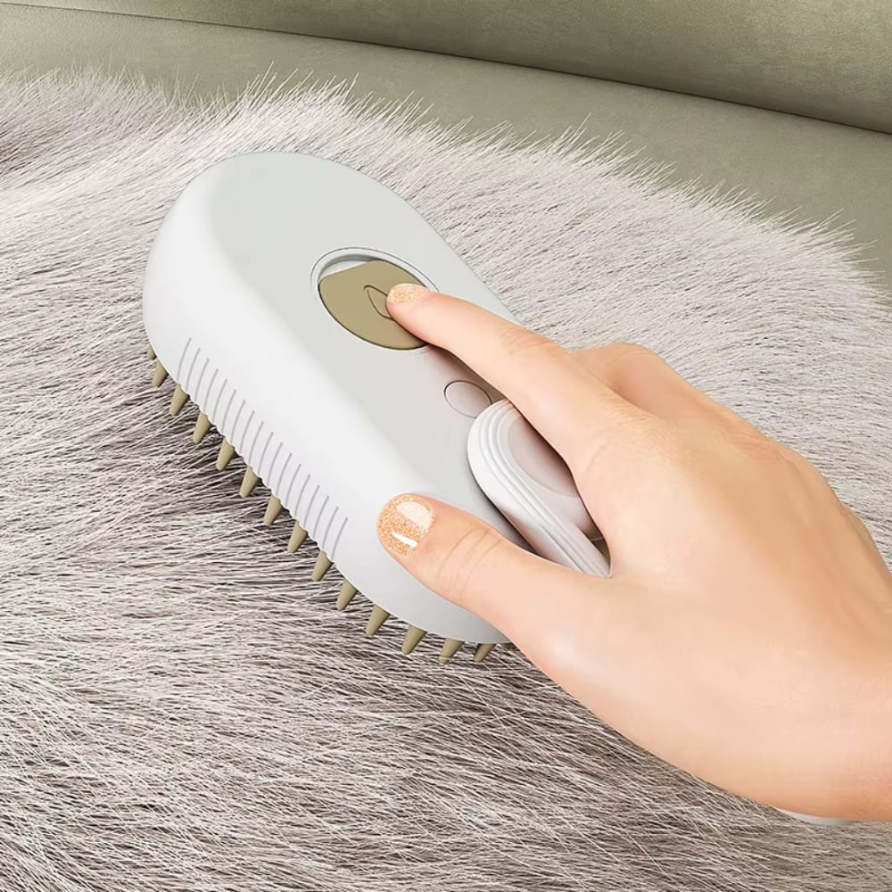 Щітка масажна для котів Me&Pet 12х4,5х6,5 см - колір в асортименті