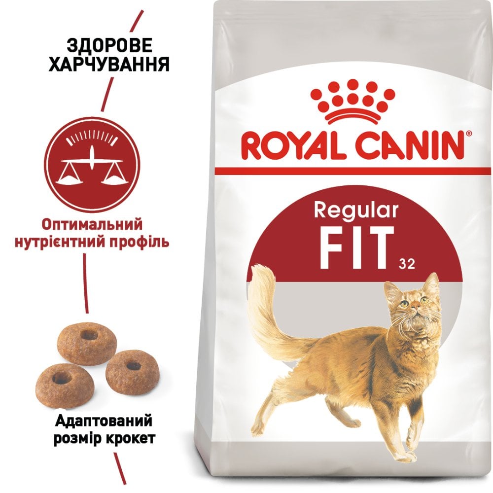 Сухий корм для котів Royal Canin Fit 32 4 кг + Іграшка-диспенсер для ласощів