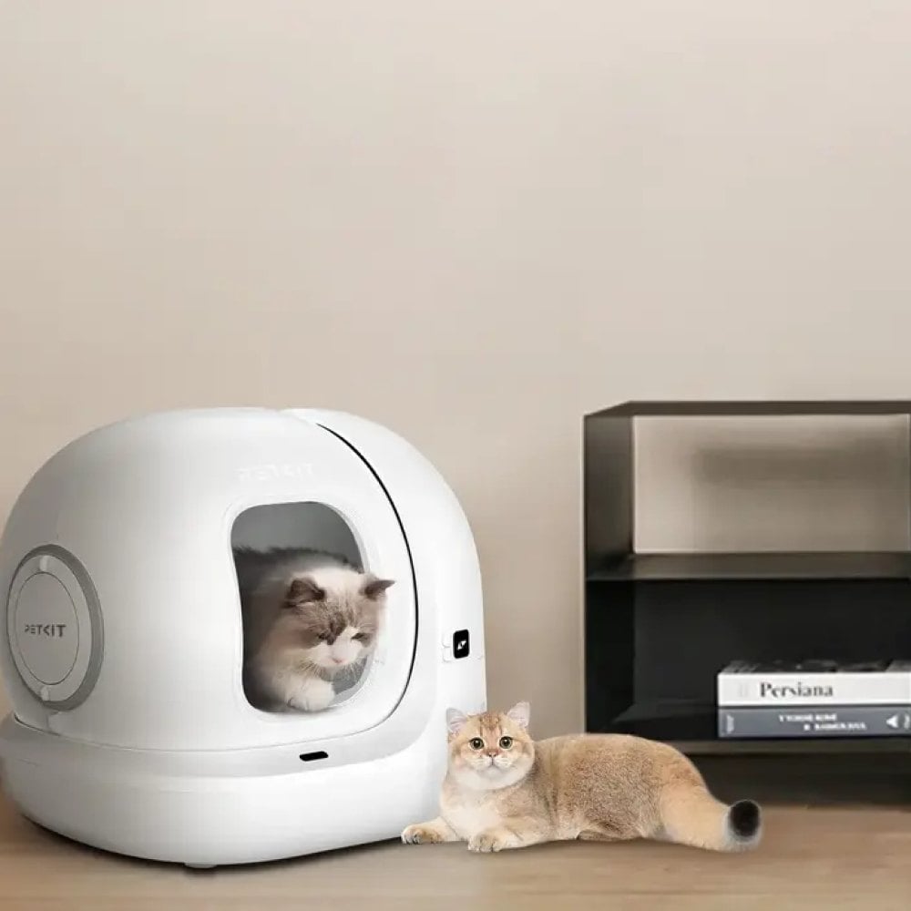 Смарт-туалет для кошек Petkit Pura Max 2 Self-Cleaning P9902 - белый Смарт-туалет для кошек Petkit Pura Max 2 Self-Cleaning P9902 - белый