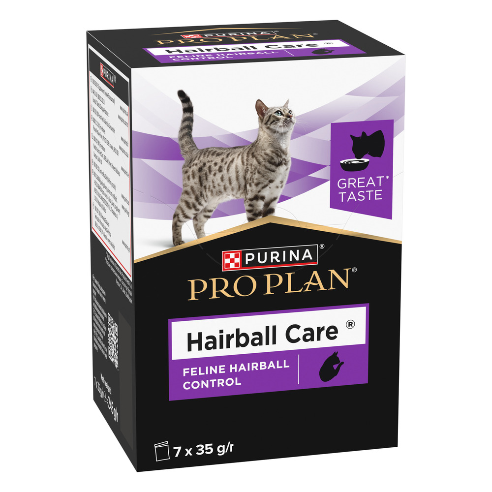 Ветеринарная добавка Pro Plan Hairball Care для выведения шерсти кошек 7 шт х 35 г Ветеринарная добавка Pro Plan Hairball Care для выведения шерсти кошек 7 шт х 35 г