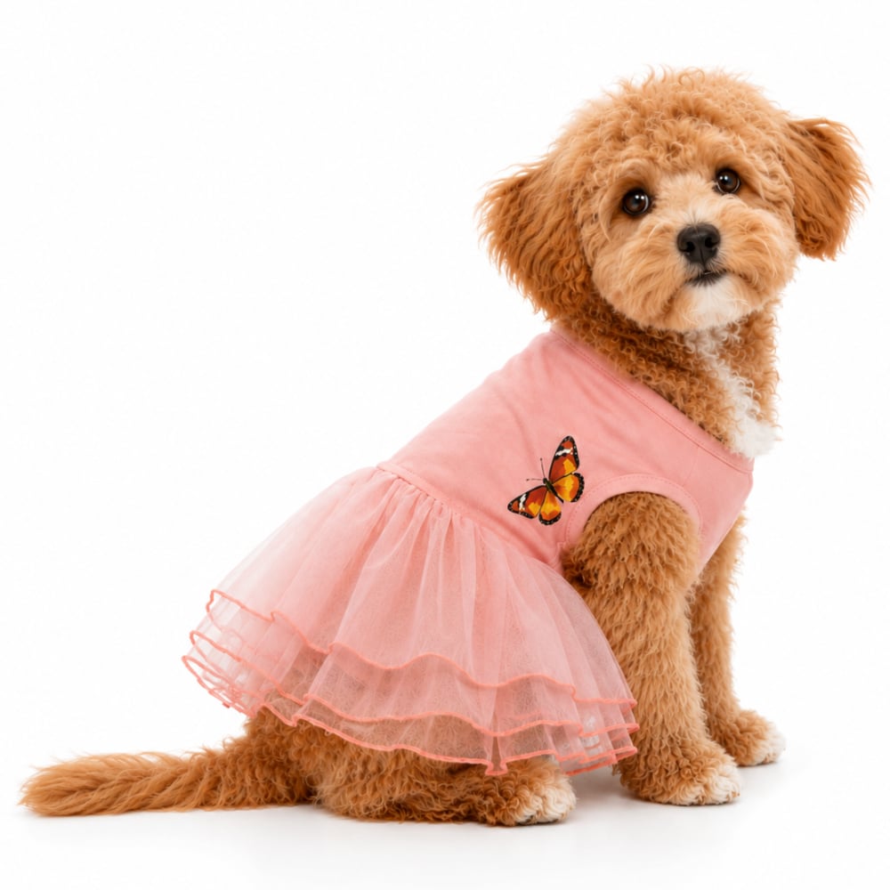 Сукня для собак Pet Fun Sally Peach XXS - персиковий Сукня для собак Pet Fun Sally Peach XXS - персиковий