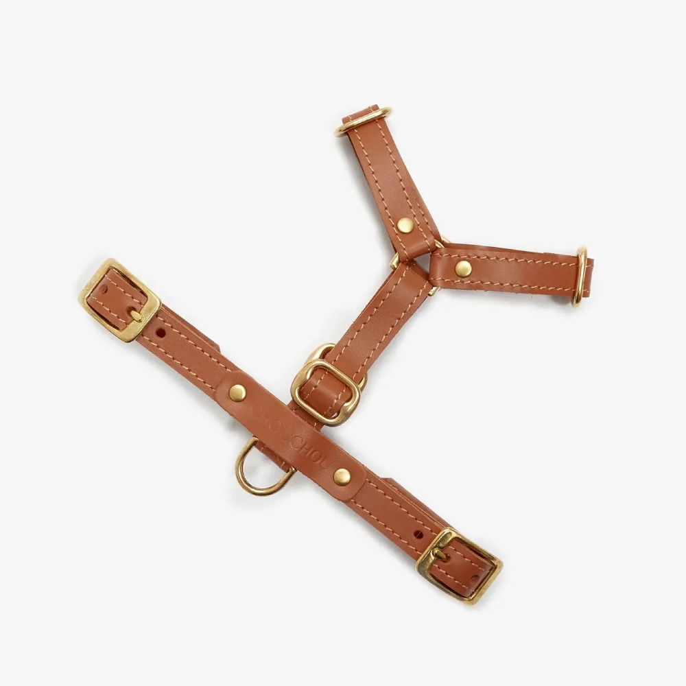 Шлея для собак CHOUCHOU Classy XS - рудий Шлея для собак CHOUCHOU Classy XS - рудий