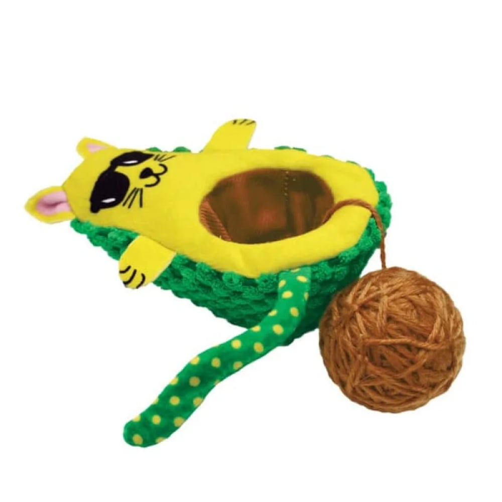 Іграшка для котів Kong Wrangler AvoCATo 7,6 см - різнокольоровий Іграшка для котів Kong Wrangler AvoCATo 7,6 см - різнокольоровий