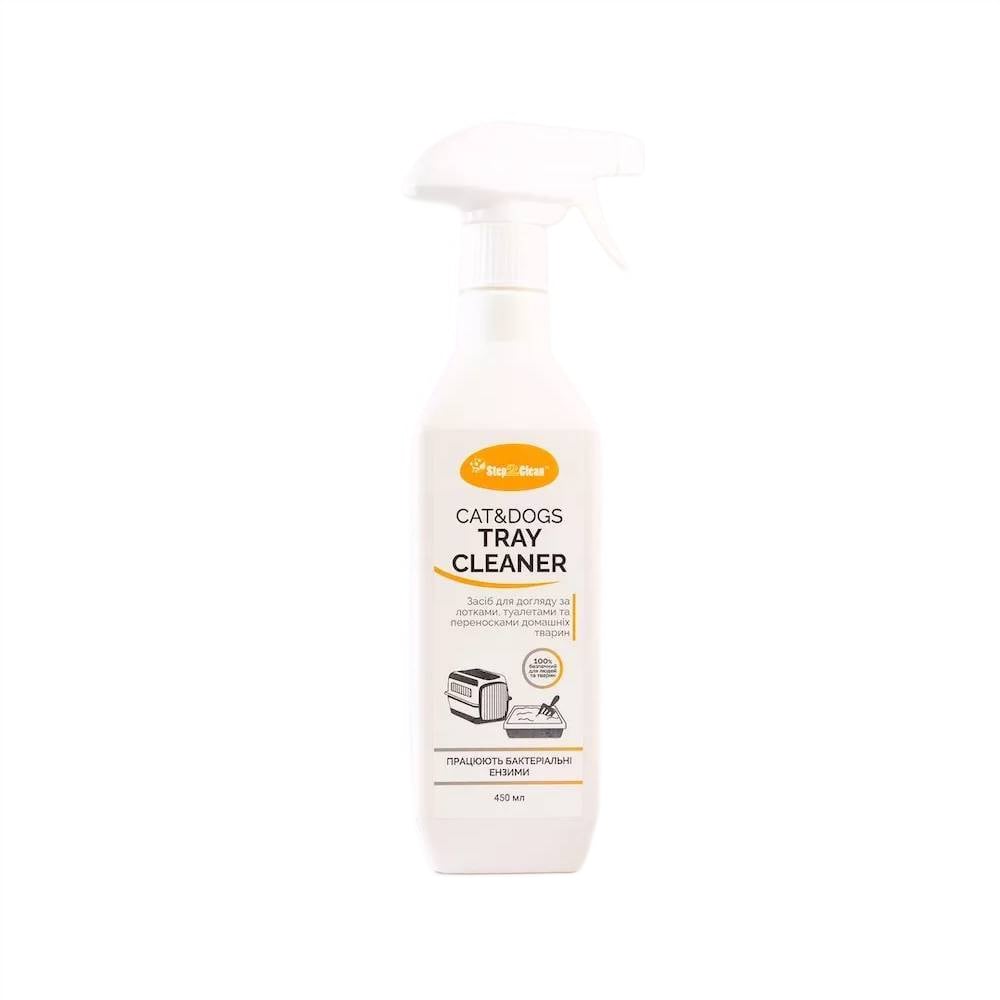 Спрей від запахів Step2Clean Cat&Dogs Tray Cleaner 450 мл Спрей від запахів Step2Clean Cat&Dogs Tray Cleaner 450 мл