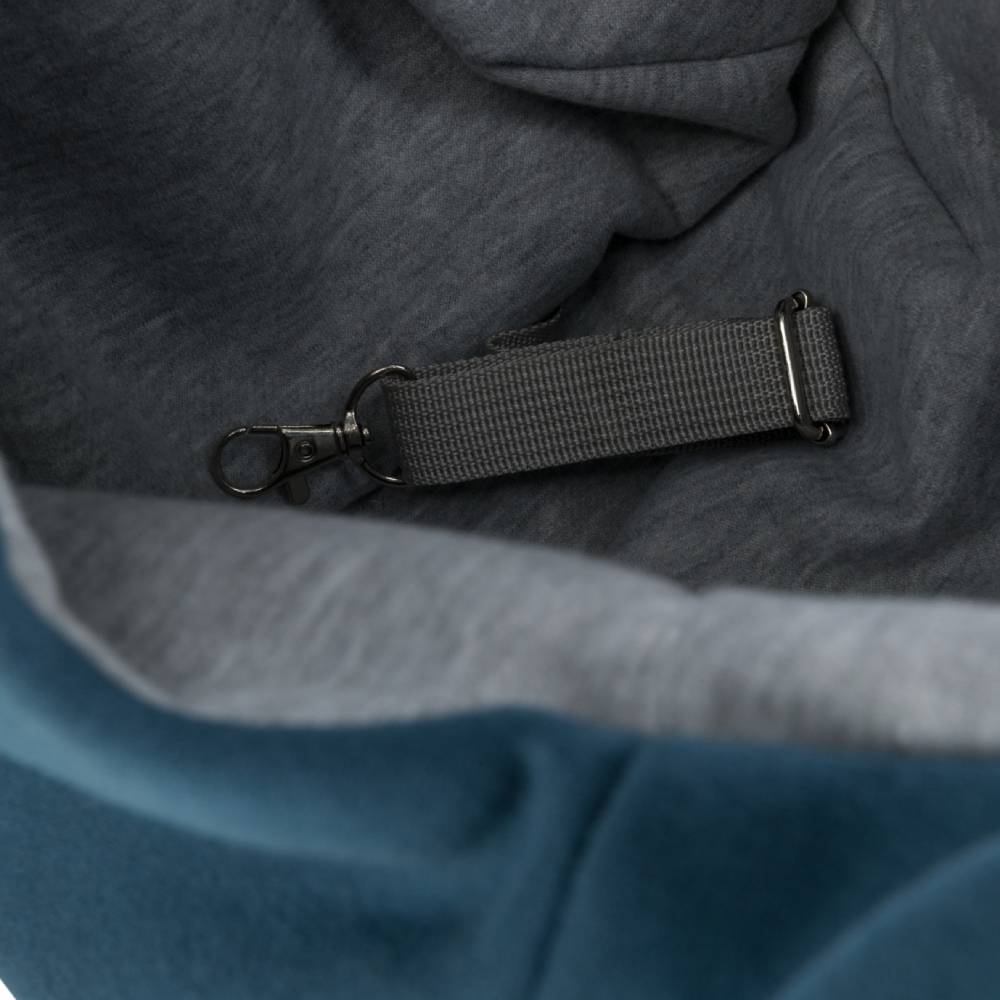 Слінг-переноска для собак Trixie Soft 22х20х60 см - синьо-сірий Слінг-переноска для собак Trixie Soft 22х20х60 см - синьо-сірий