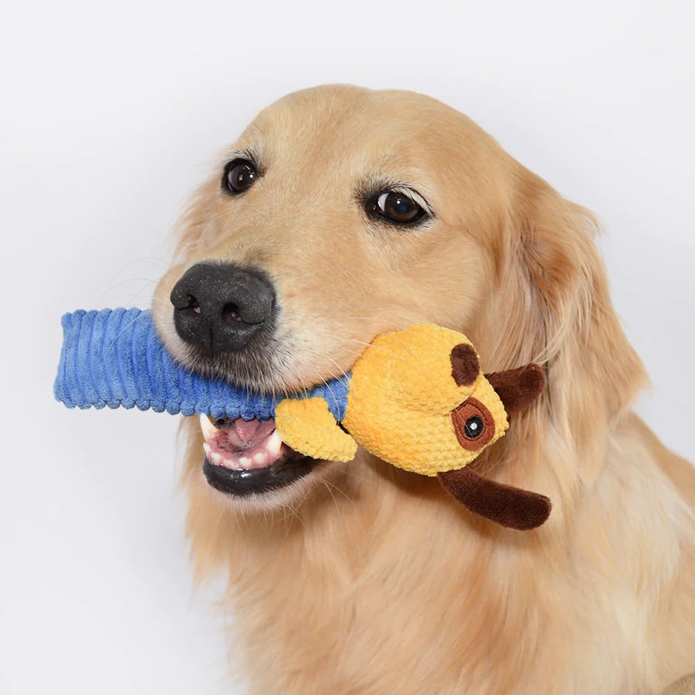 Іграшка для собак Pet Fun Песик 19х8 см - різнокольоровий