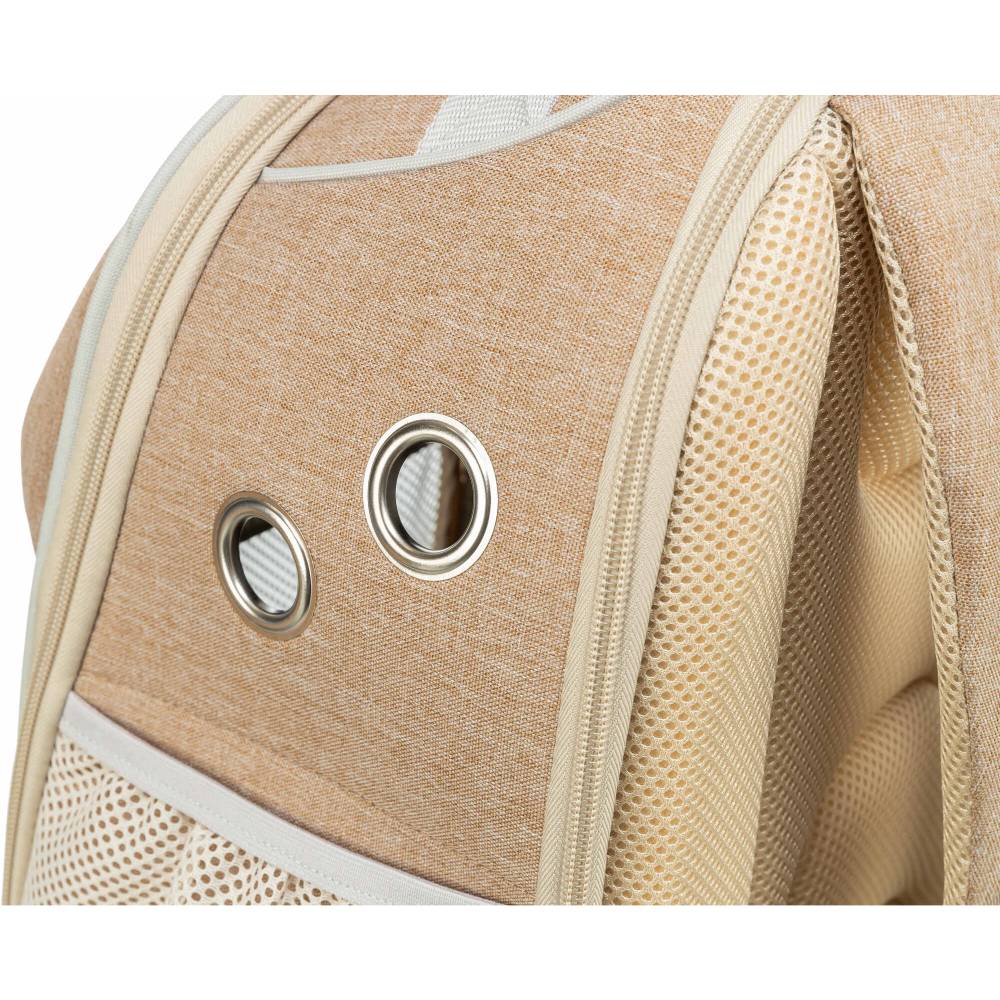 Рюкзак-переноска для собак Trixie Willow 38х25х45 см – бежевый Рюкзак-переноска для собак Trixie Willow 38х25х45 см – бежевый