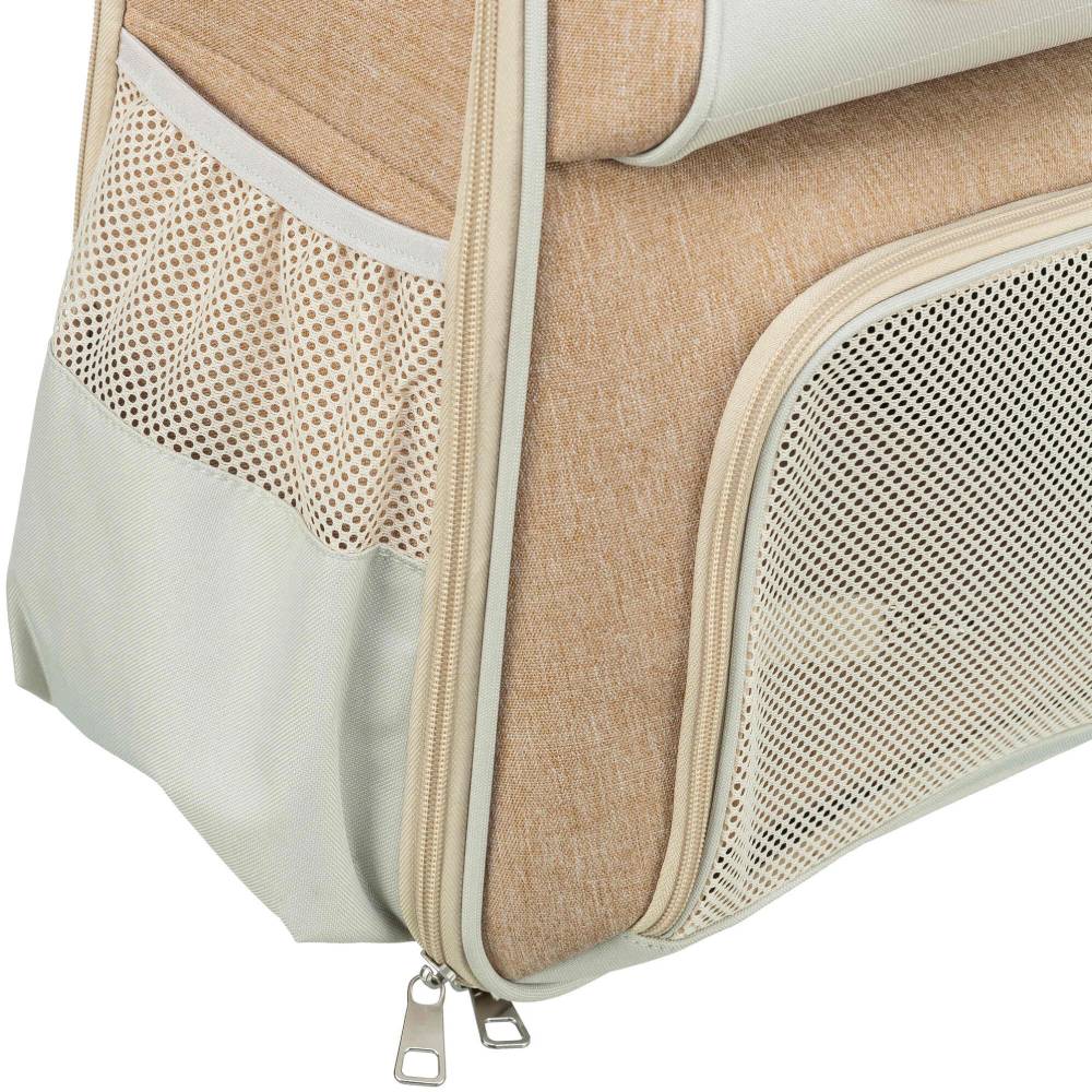 Рюкзак-переноска для собак Trixie Willow 38х25х45 см – бежевый Рюкзак-переноска для собак Trixie Willow 38х25х45 см – бежевый