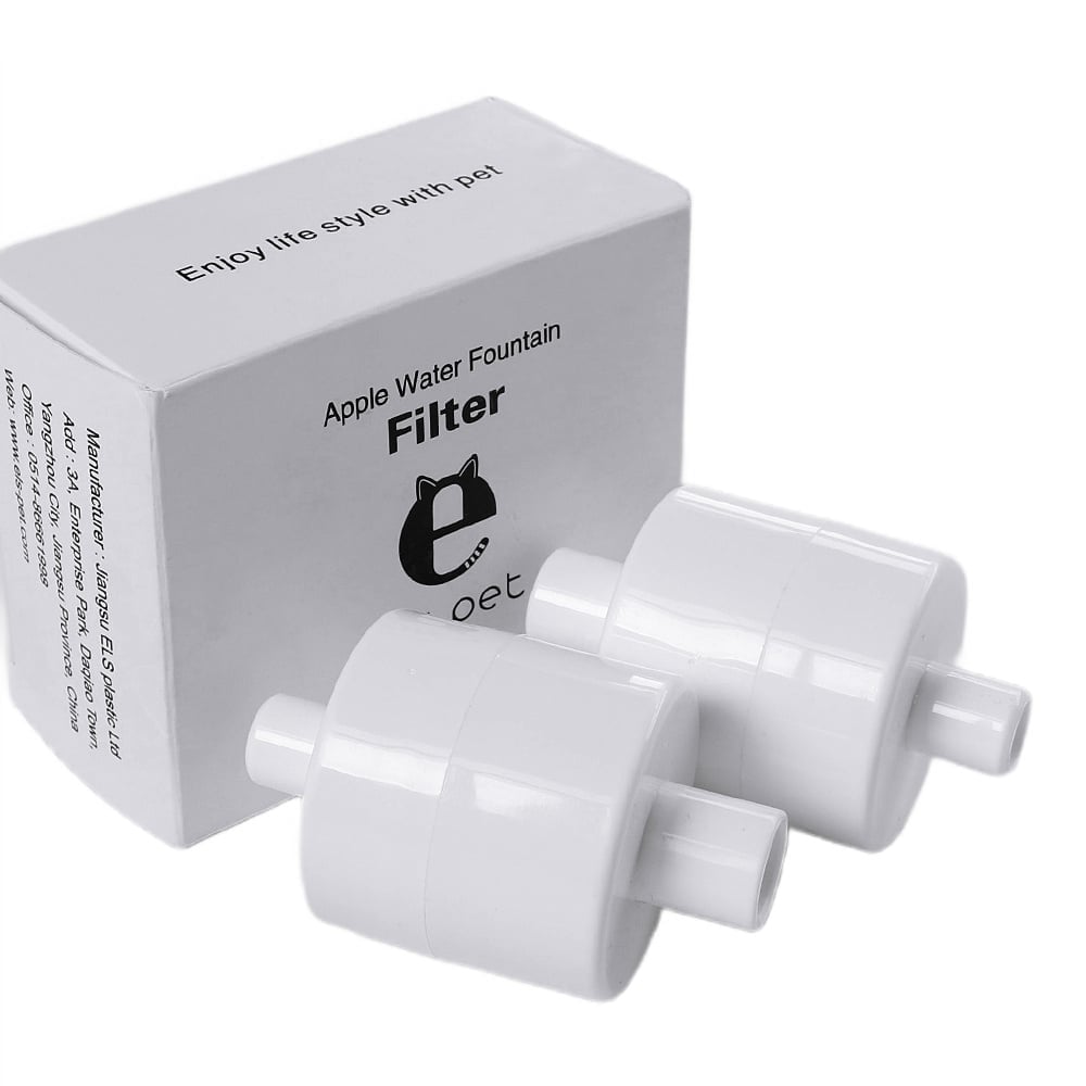 Фильтр для поилки-фонтана Els Pet Apple 10x8,5 см 2 шт - белый Фильтр для поилки-фонтана Els Pet Apple 10x8,5 см 2 шт - белый
