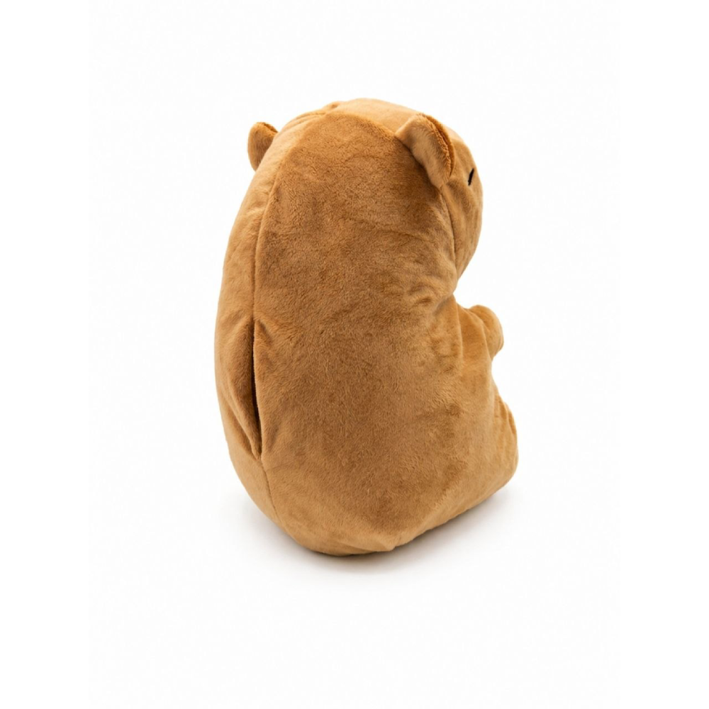 Іграшка для собак Pet Fun Капібара з пискавкою 28×16 см - коричневий