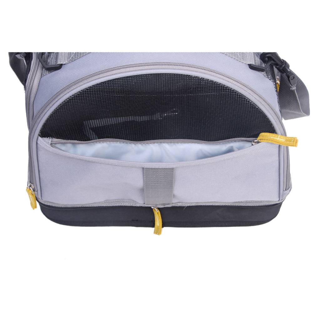 Сумка-переноска для собак Pet Fun Maluku S 35х21х27,5 см - серый